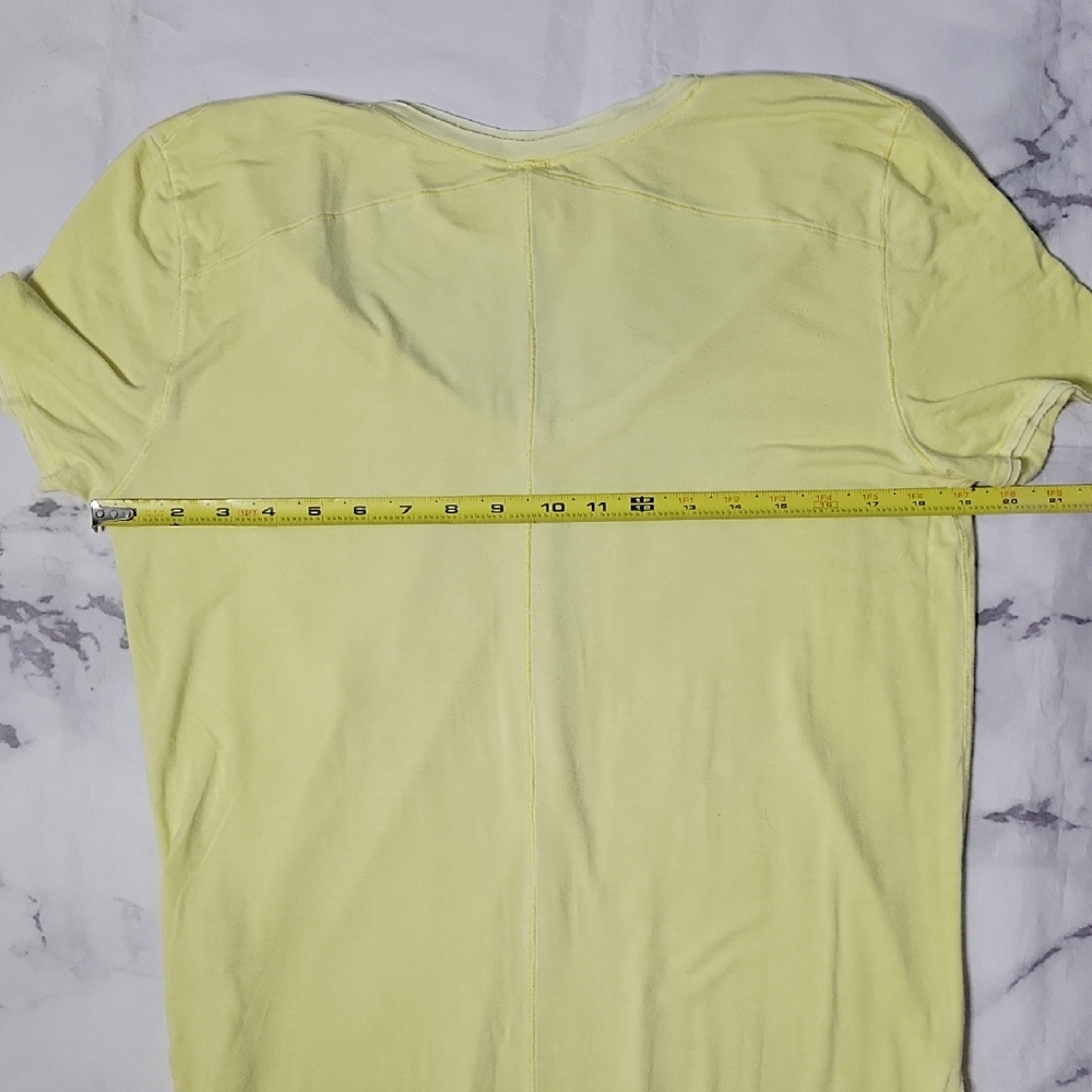 We The Free Light Yellow Short Sleeve Tee - Picture 5 of 5